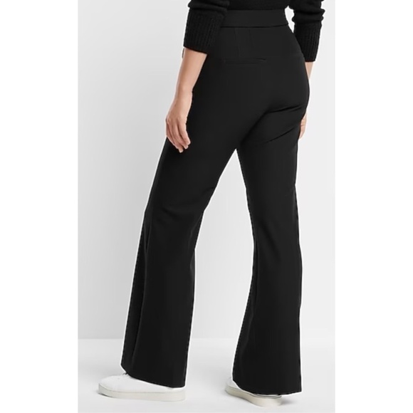 NEW Express Super High Rise Flare Trouser - Picture 4 of 11